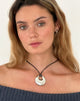 Image of Aurora Cord Circle Necklace by Gemini Jewels