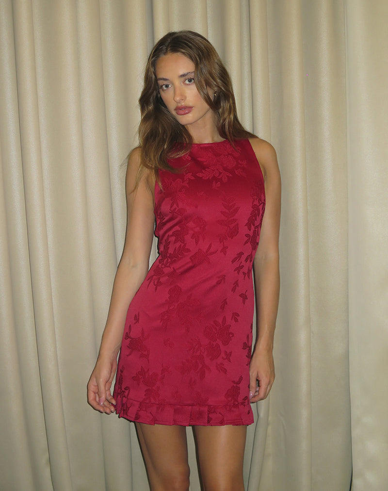 Mini Dress Satin Jacquard Cami Dress SHEIN Dresses Lace Trim Jacquard Satin  Cami Dress Poshmark