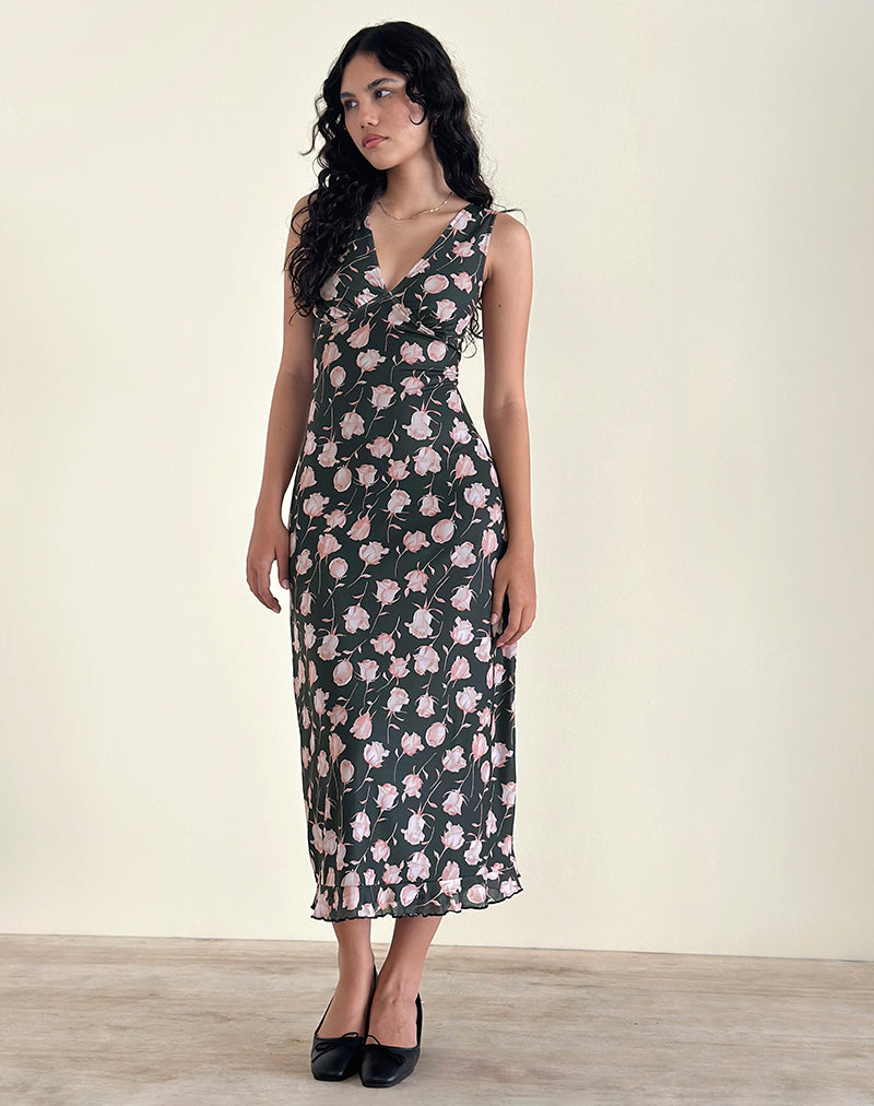 knee length dresses for ladies Margie Midi Dress - Pink - Buy Women's Dresses