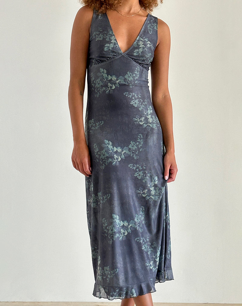 Diba Dress Botanic Green