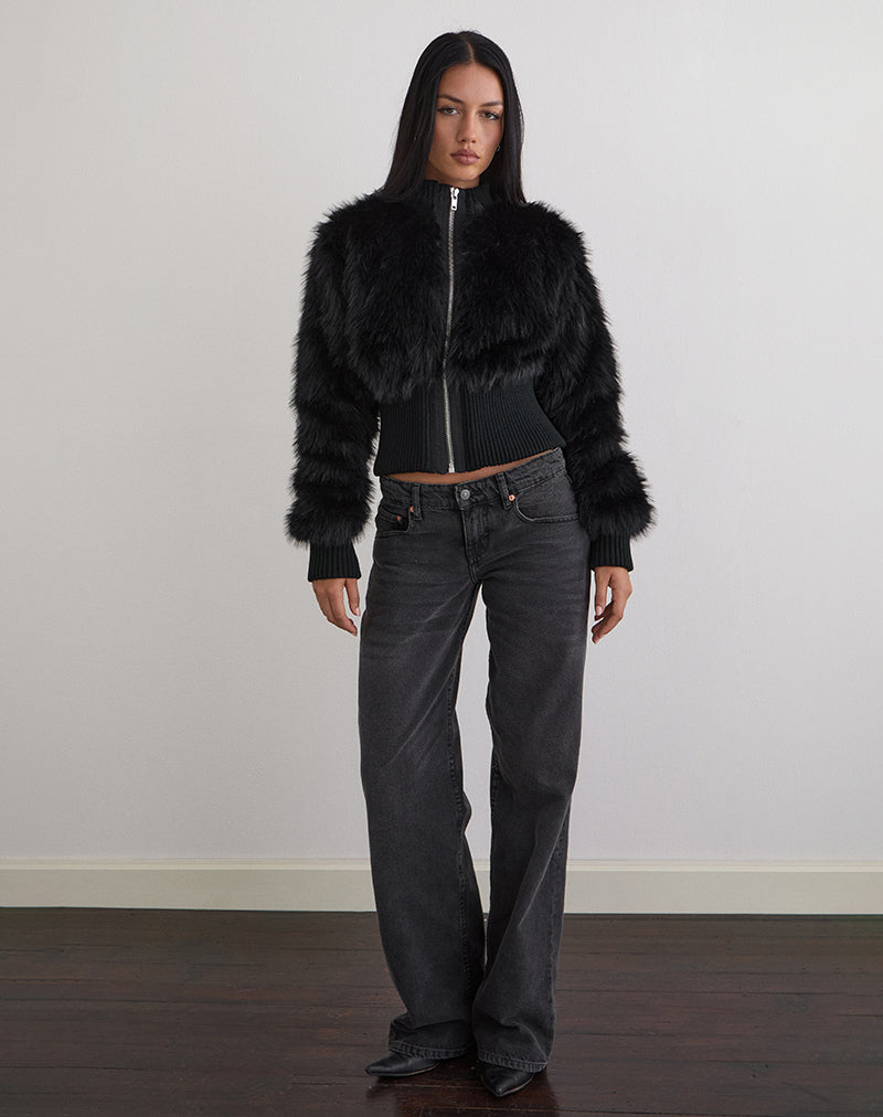 美品　JSELF Mohair Shaggy Blouson Mohair Shaggy Blouson – JSELF
