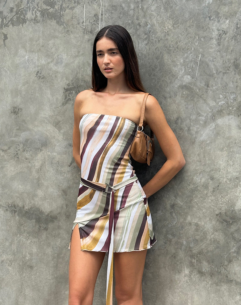 Mesh Wiggle Sunset Bandeau Mini Dress | Kevsra motelrocks.com Mesh Wiggle Sunset Bandeau Mini Dress | Kevsra motelrocks.com