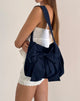 image of Nagi Bag in Navy with Navy Bow