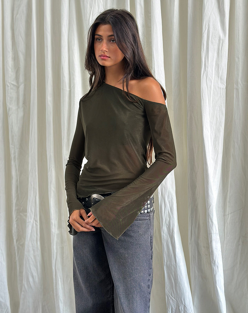 Cielo Mesh Asym Top