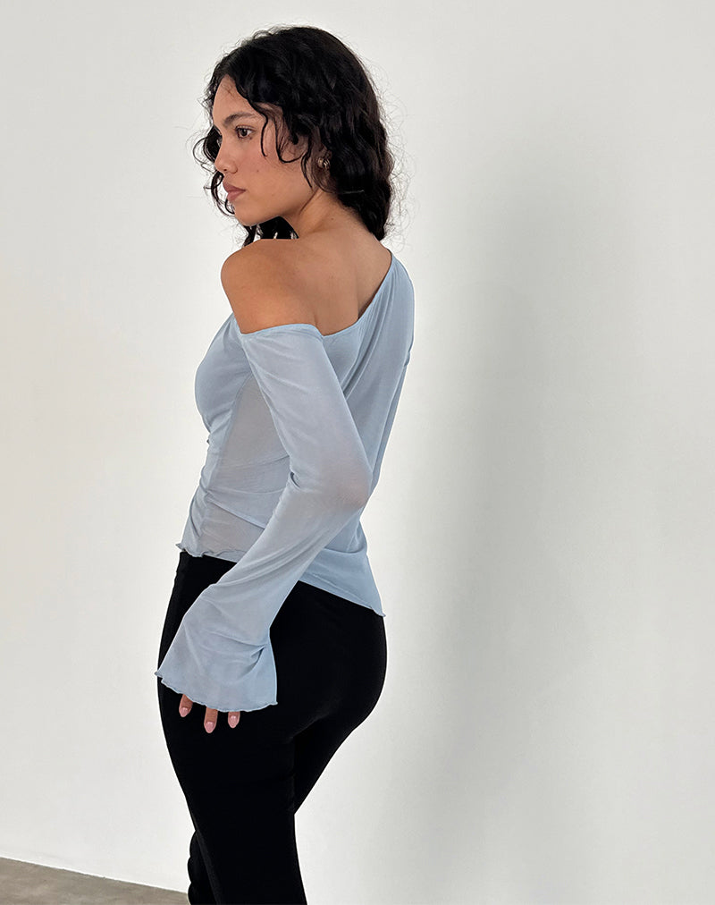 light before dark mesh top