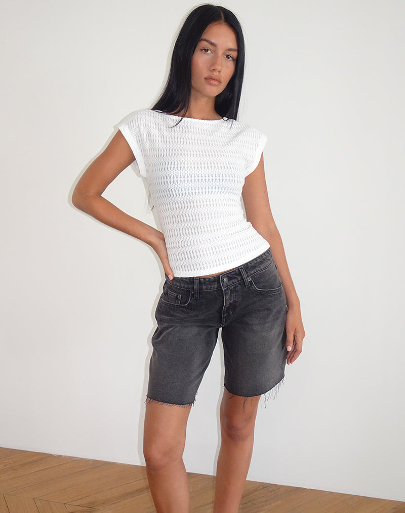 image of Nova Top in Textured White