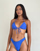 Image of Prisha Bikini Top in Royal Blue