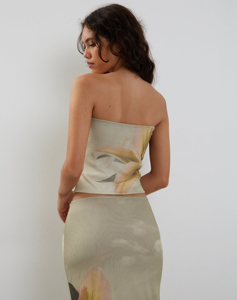 INEJ BANDEAU TOP, MULTI LILLY GARDEN