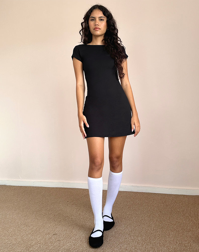 princess polly baby blue dress How to Wear a Dress Over Jeans 2024 main image 1