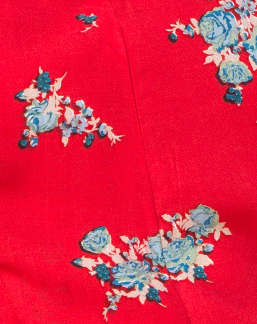 Image of Bersho Playsuit in Soi Rose Red