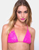 Image of Gwen Bralet in Mini Sequin Paris Pink