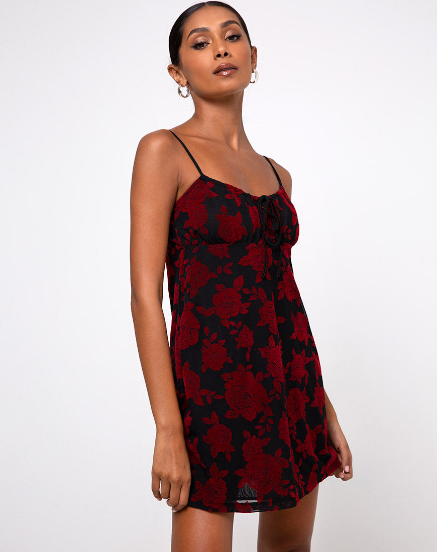 Black Floral Mesh Mini Dress Black Floral Mesh Mini Dress
