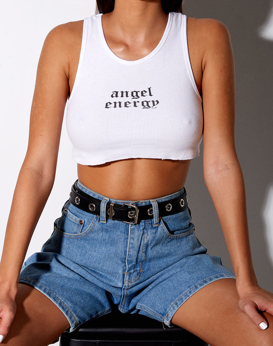 Single Eyelet Black Belt Grommet –