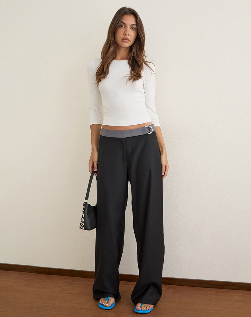 Image of Anansi Trouser in Tailoring Black