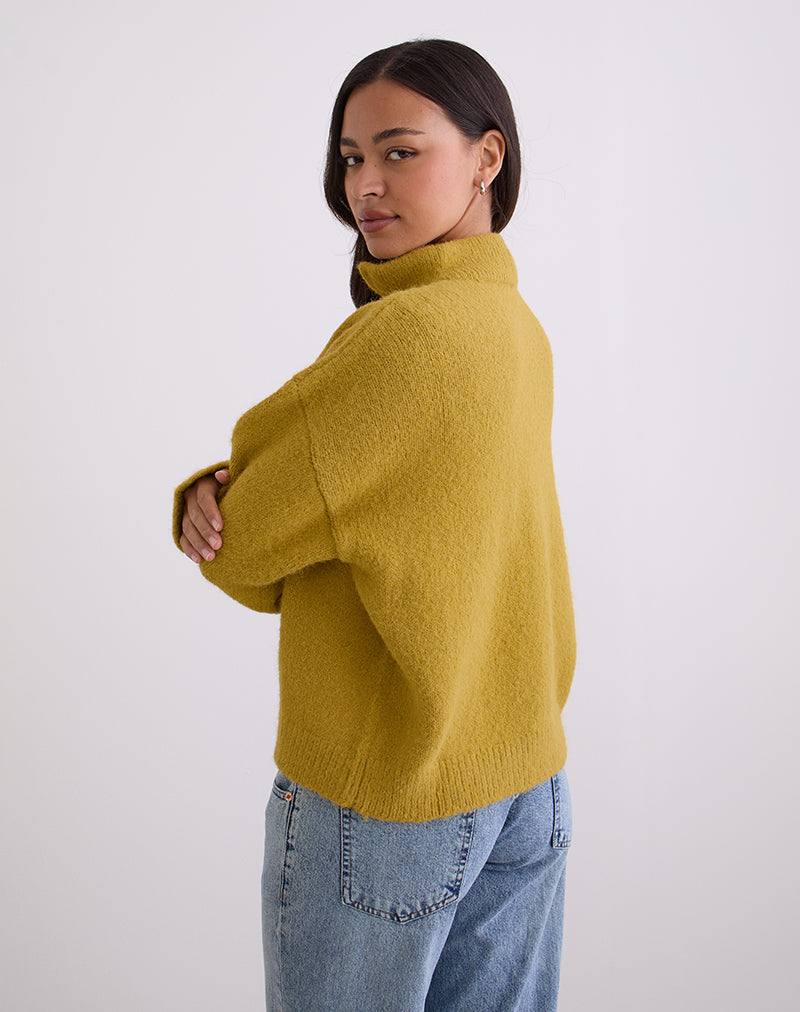 Image of Atine Jumper in Ochre Mustard