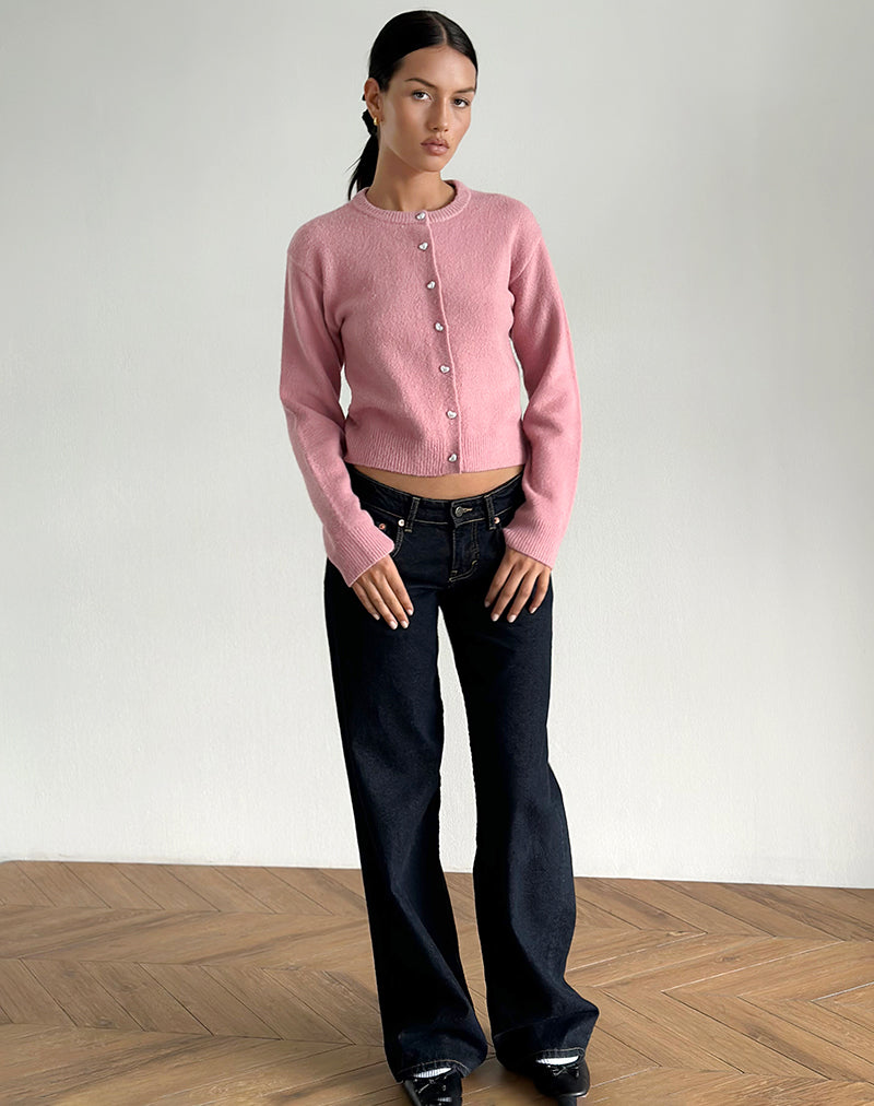 Dusty Pink Cardigan Aura Motelrocks dusty-pink-cardigan-aura-motelrocks