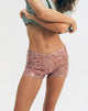 Image of Erna Micro Short in Boho Batik Sequin Pink