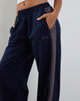Image of Bedion Oversized Jogger in Navy with M Embroidery