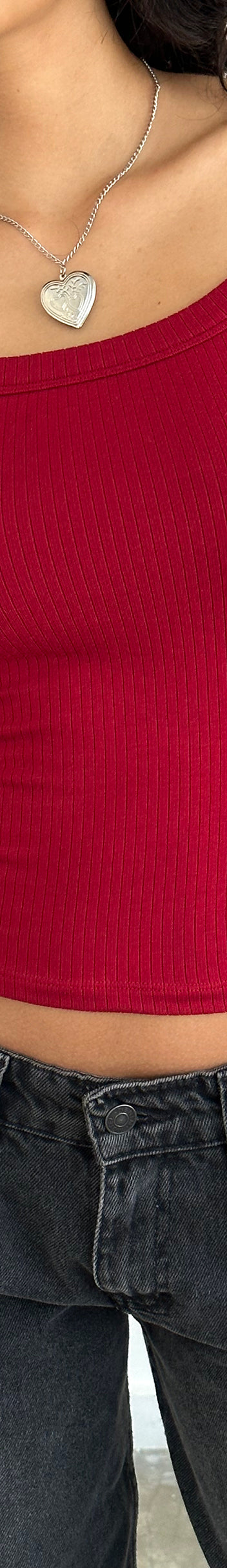 Adrenaline Red Extra Long Sleeve Top | Binlo – motelrocks.com