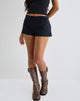 Image of Blazy Tie Shorts in Black