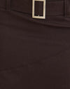 Cotton Twill Bitter Chocolate