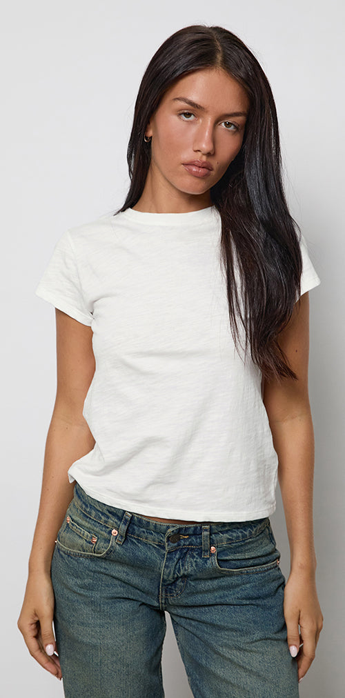 Image of Clio Baggy Tee in Ivory
