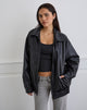 Image of Cavita Jacket in PU Black