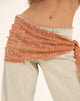 Image of Sanu Sarong in Sequin Knit Orange