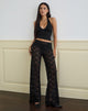 Image of Dasom Trouser in Floral Lace Black