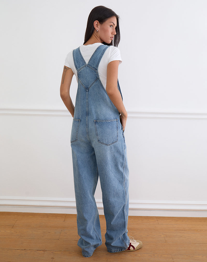 user_0c4305c7　　DENIM DUNGAREE Blue Bright Used | Denim Dungaree – motelrocks.com