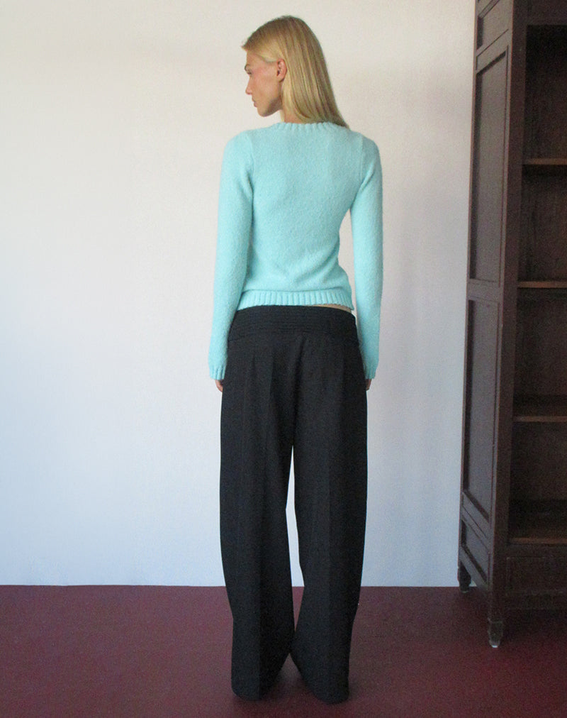 Image of Dinesa Jumper in Knit Blue Tint