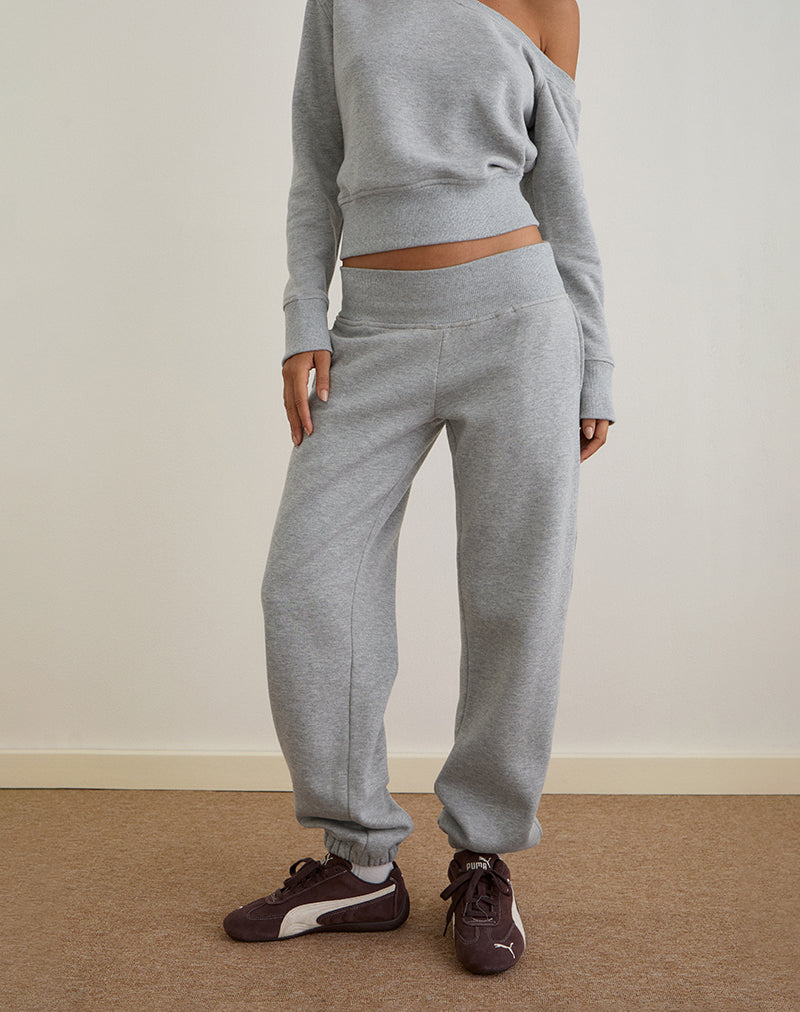 Image of Epsie Oversized Jogger in Grey Marl