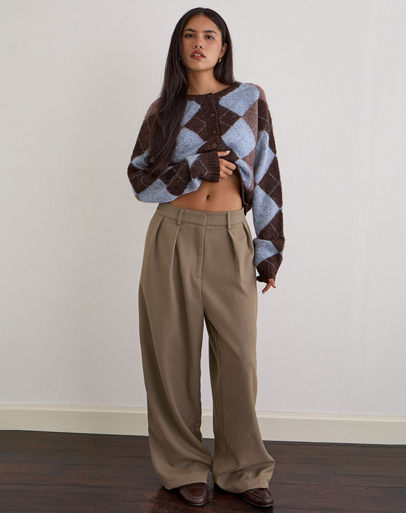Nala Trouser in Tailoring Beige
