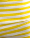 Yellow and White Stripe