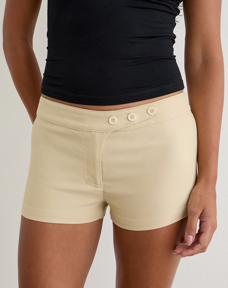 Wesara Short in Tailoring Buttercream