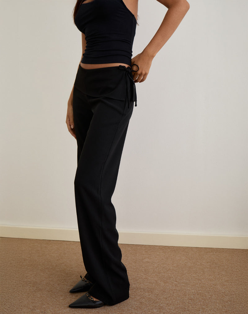 Image of Faria Trouser in Tailoring Black