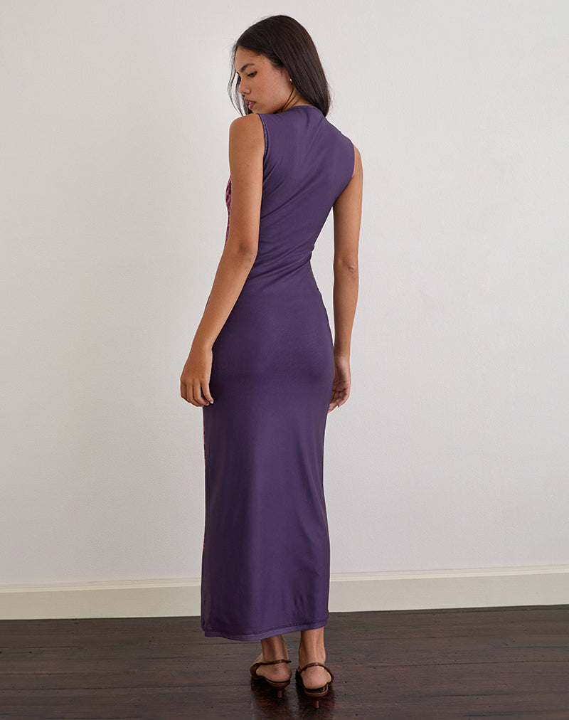 orchid purple dress Fayola Maxi Dress in Vibrant Orchid Purple