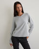 Image of Feman Top in Jersey Grey Marl