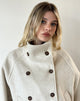 Image of Galala Double Breasted Jacket in Beige