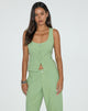 Image of Ganita Vest in Linen Minty Green
