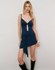 Image of Ginny Mini Dress in Navy