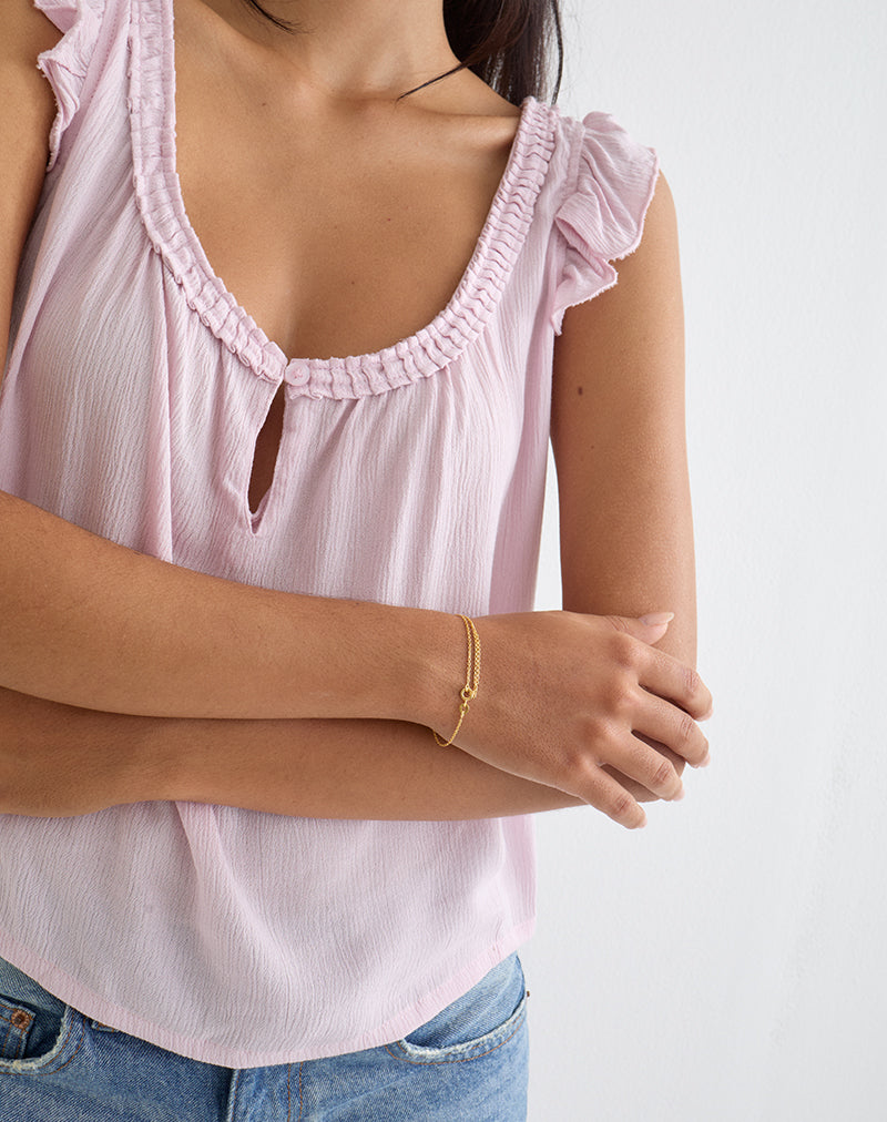 Image of Gold Plated Chain Bracelet