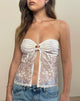 Image of Gretali Top in Fresia Broderie Ivory