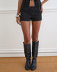 Image of Janei Hot Pants in Tailoring Black