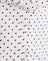 White with Micro Polka Black