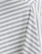 Rayon Jersey Grey and White Stripes