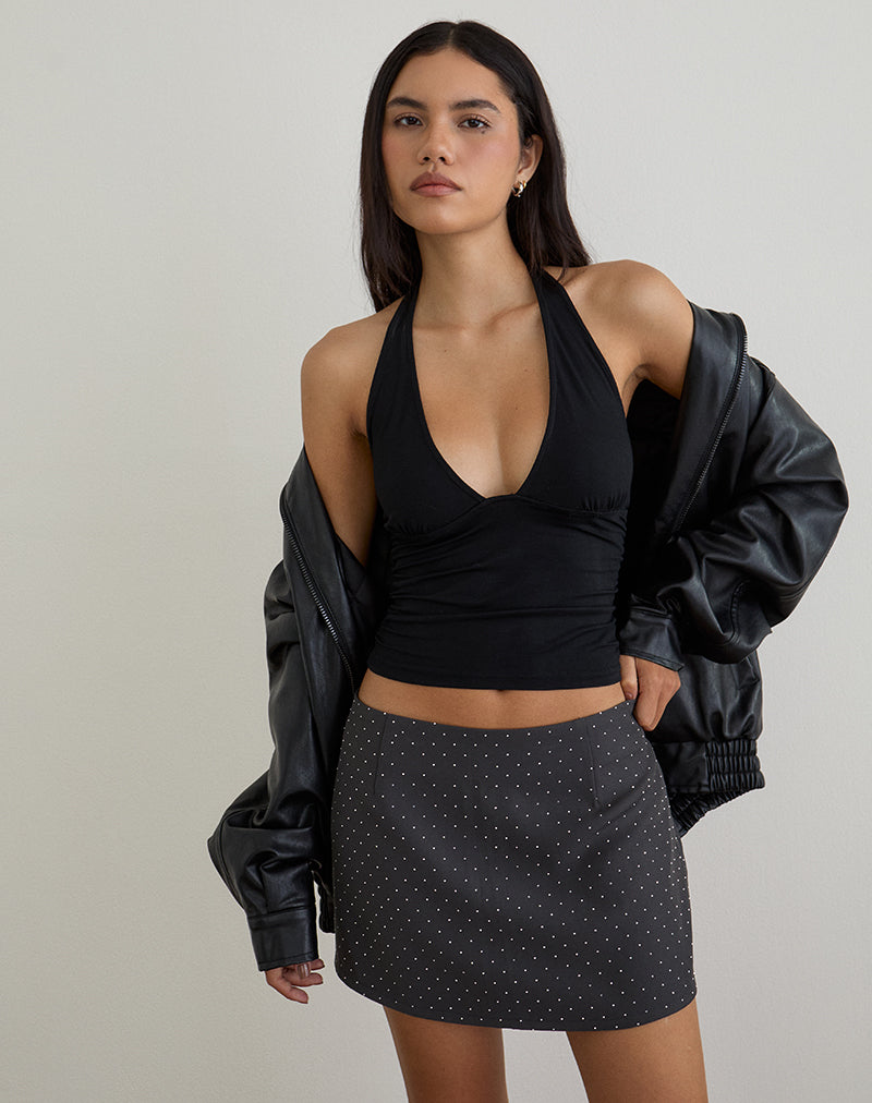 Image of Irka Skirt in Diamante Grey