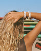 Image of Ivory and Gold Bangle Set
