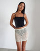 Image of Jovita Mini Skirt in Crochet Buttercream