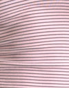 Pink and Grey Jersey Stripe